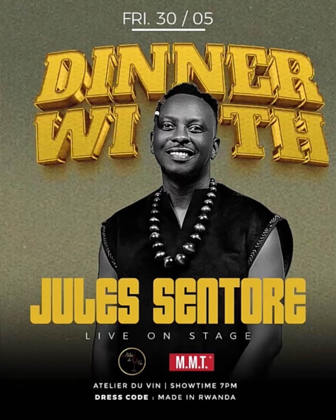 Dinner with Jules sentore at ADV