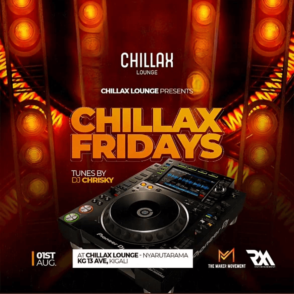 Chillax Fridays AfterParty